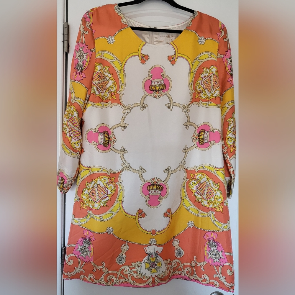 Julie Brown silk mini dress. Size 12